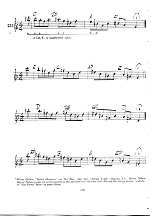 Pattens for jazz jerry coker