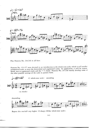 Pattens for jazz jerry coker