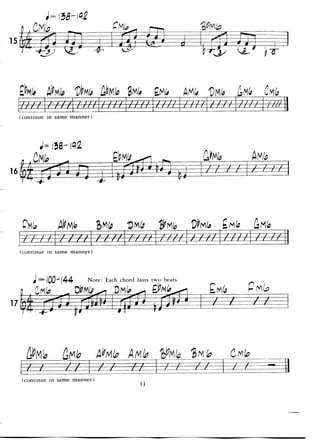 Pattens for jazz jerry coker