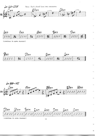 Pattens for jazz jerry coker