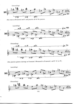 Pattens for jazz jerry coker