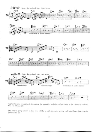 Pattens for jazz jerry coker