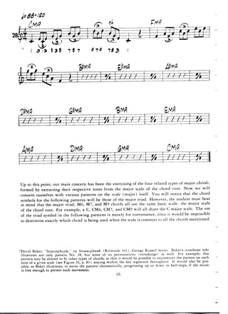 Pattens for jazz jerry coker