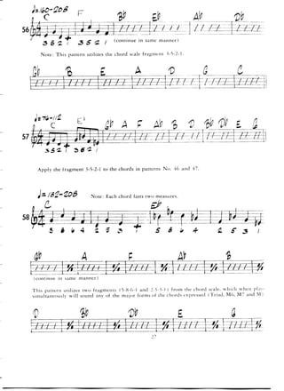 Pattens for jazz jerry coker