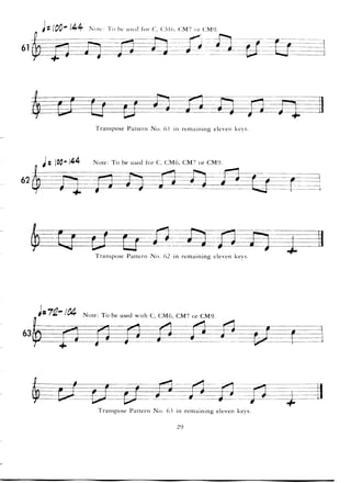 Pattens for jazz jerry coker