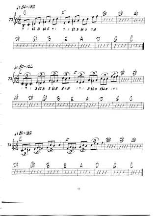 Pattens for jazz jerry coker