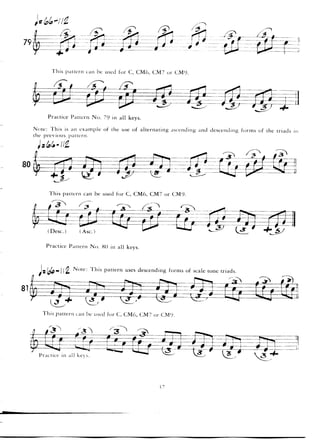 Pattens for jazz jerry coker