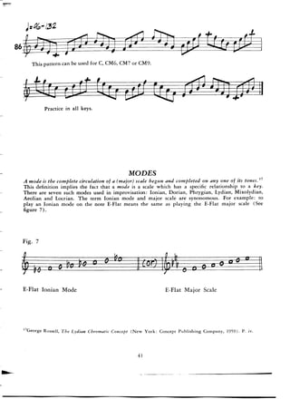 Pattens for jazz jerry coker