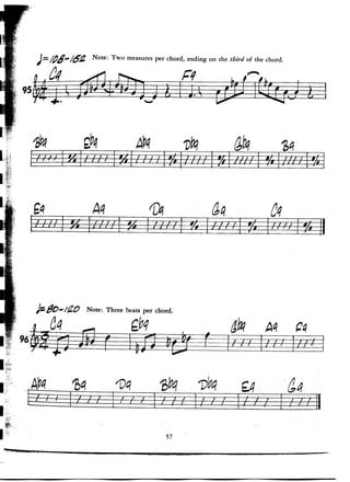 Pattens for jazz jerry coker