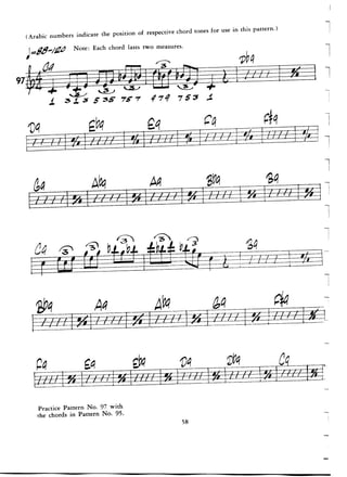 Pattens for jazz jerry coker