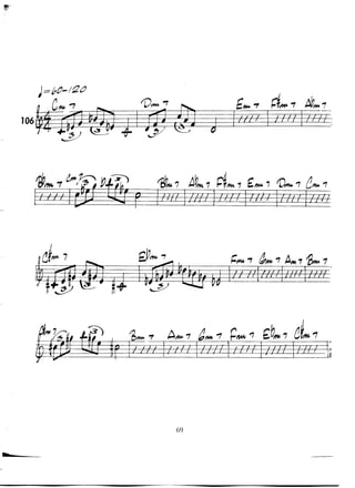 Pattens for jazz jerry coker