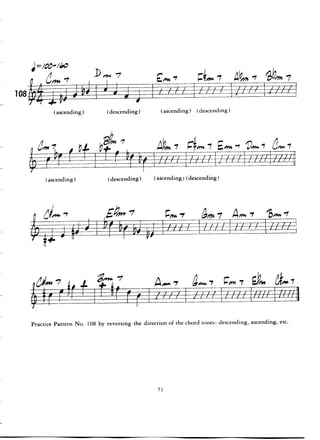 Pattens for jazz jerry coker