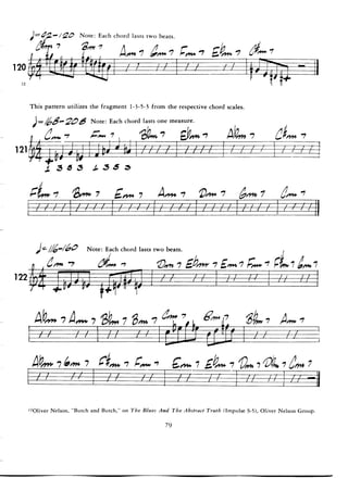 Pattens for jazz jerry coker