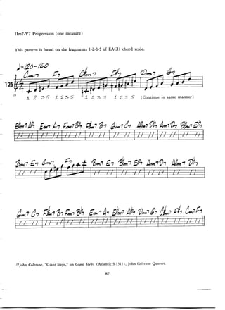 Pattens for jazz jerry coker