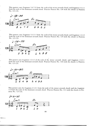 Pattens for jazz jerry coker