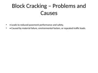 Pattent Caused by material failure, environmental factors | PPTX