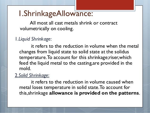 Pattern Allowances In Casting Pdf | pattern allowances in metal casting Pattern Allowances In Casting Pdf | pattern allowances in metal casting