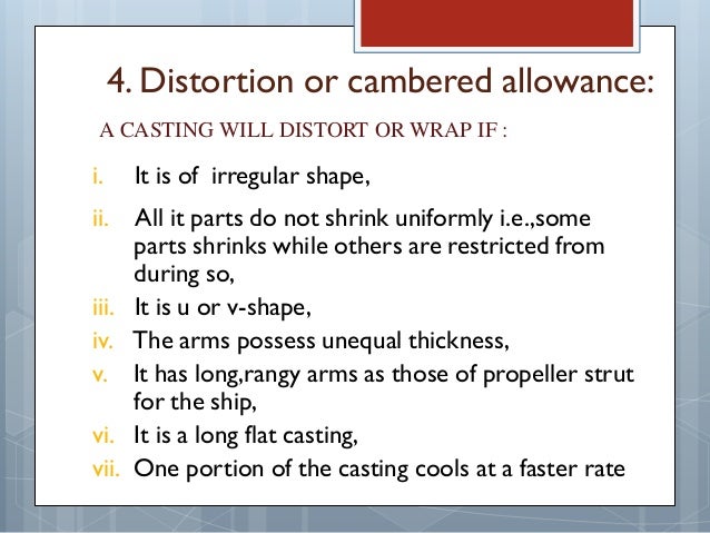 Pattern Allowances And Their Construction | pattern allowances in metal casting Pattern Allowances And Their Construction | pattern allowances in metal casting