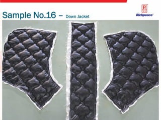 down jacket sewing pattern