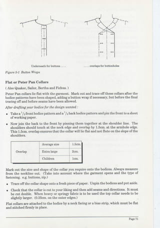 Pattern drafting for dressmaking pamela c. stringer | PDF