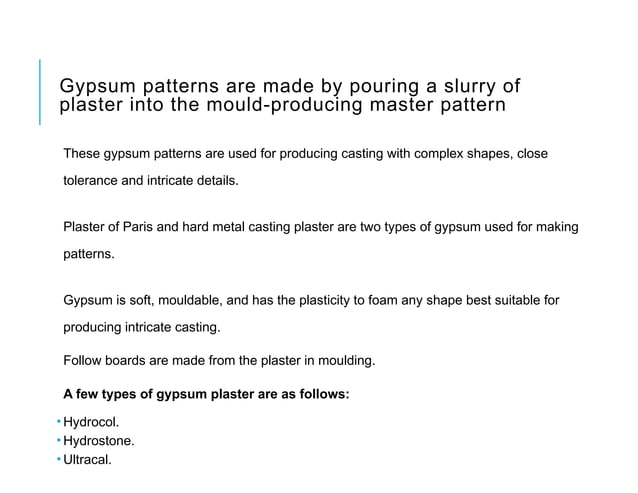 Patterns, materials, making, allowances. | PPTX