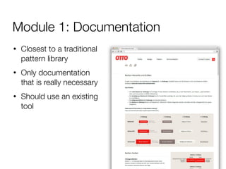 How to build the perfect pattern library | PDF