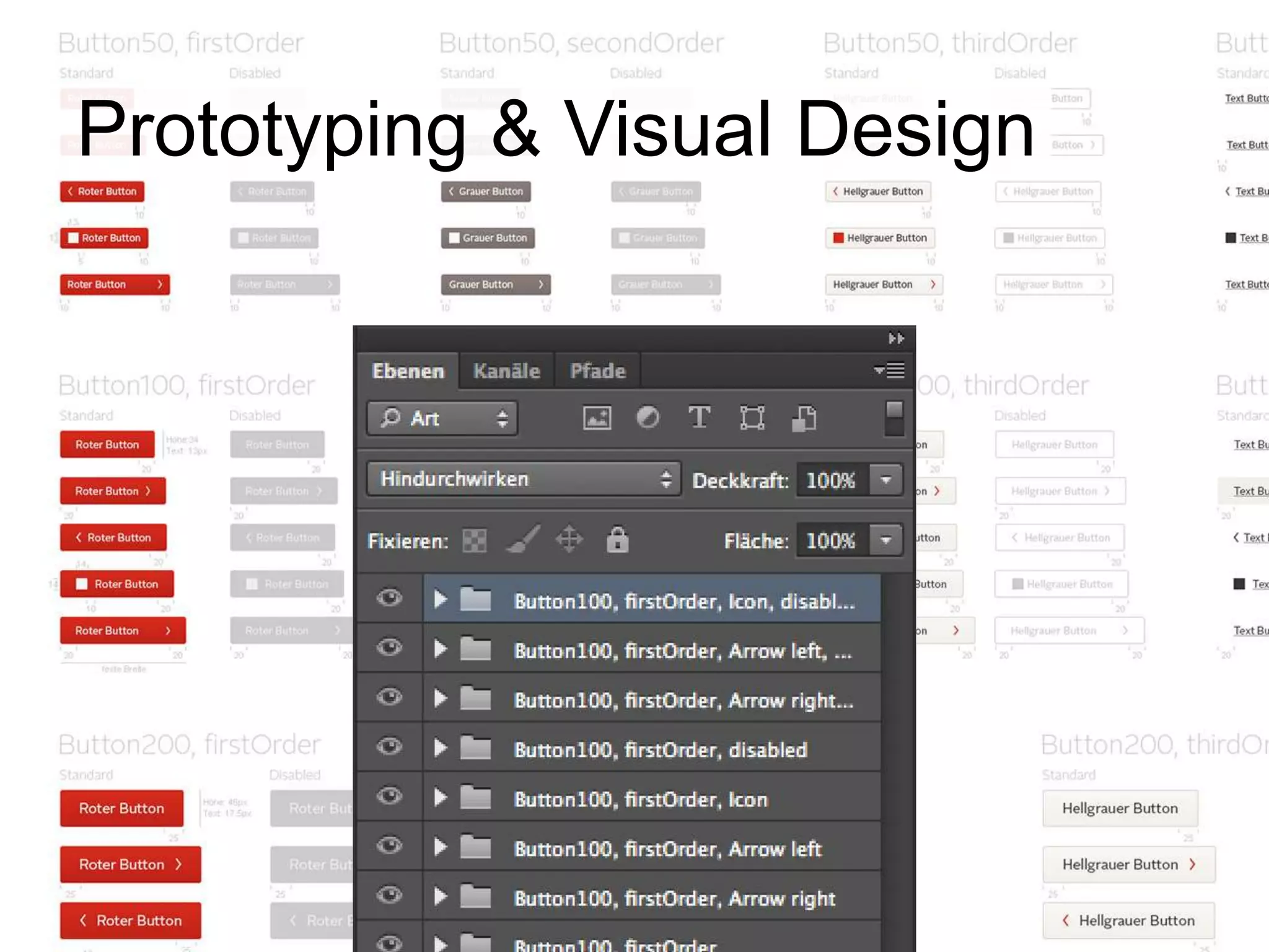 Prototyping & Visual Design
 