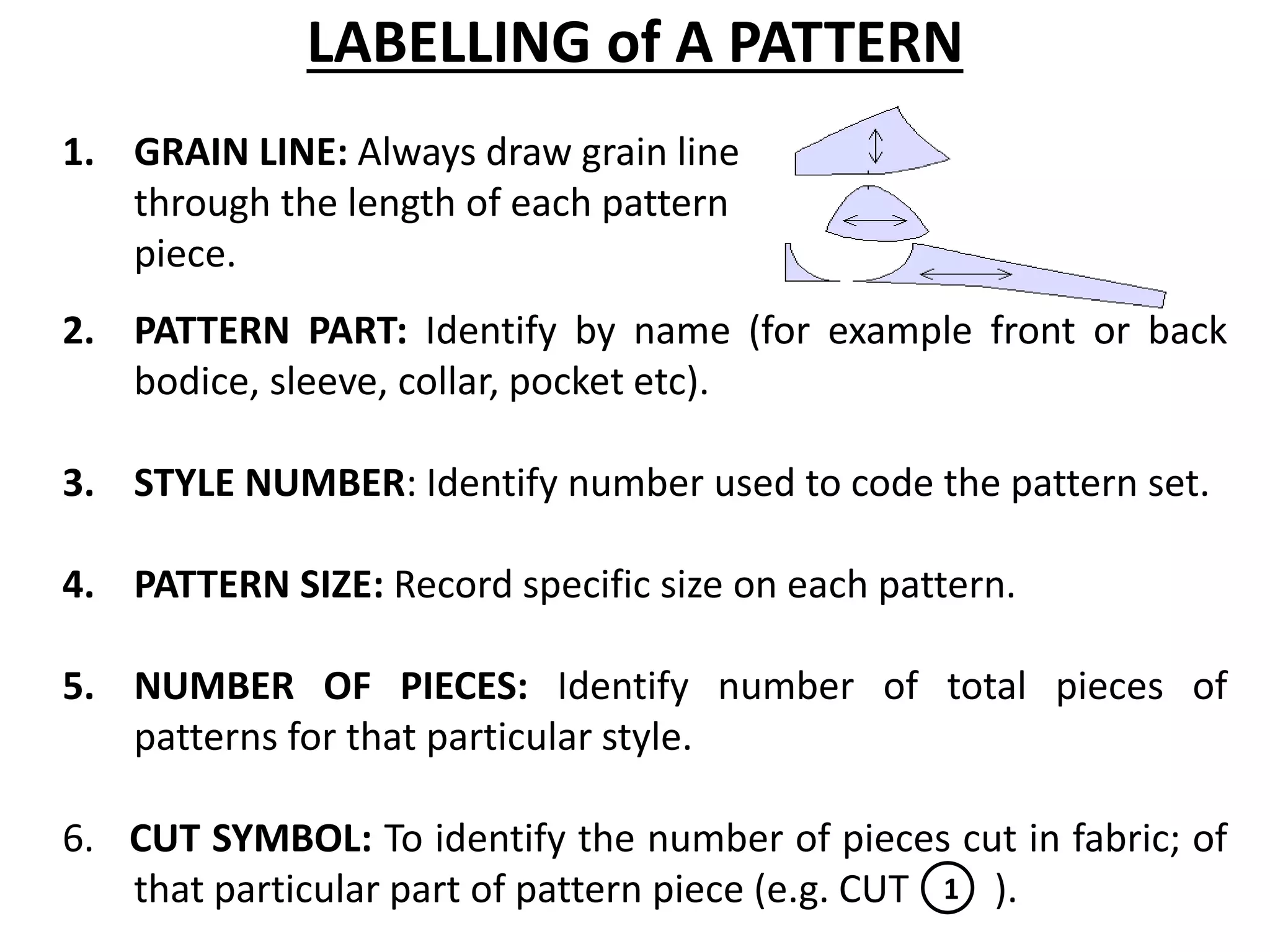Pattern making | PPTX