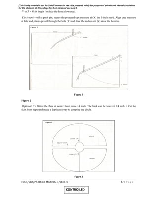 Pattern making study material | PDF