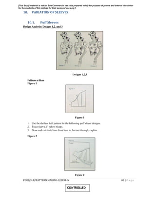 Pattern making study material | PDF