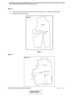 Pattern making study material | PDF