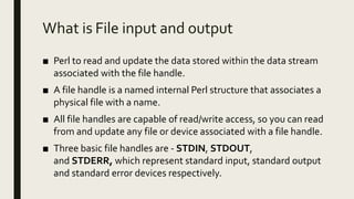 Pattern matching & file input and output | PPTX | Operating Systems ...