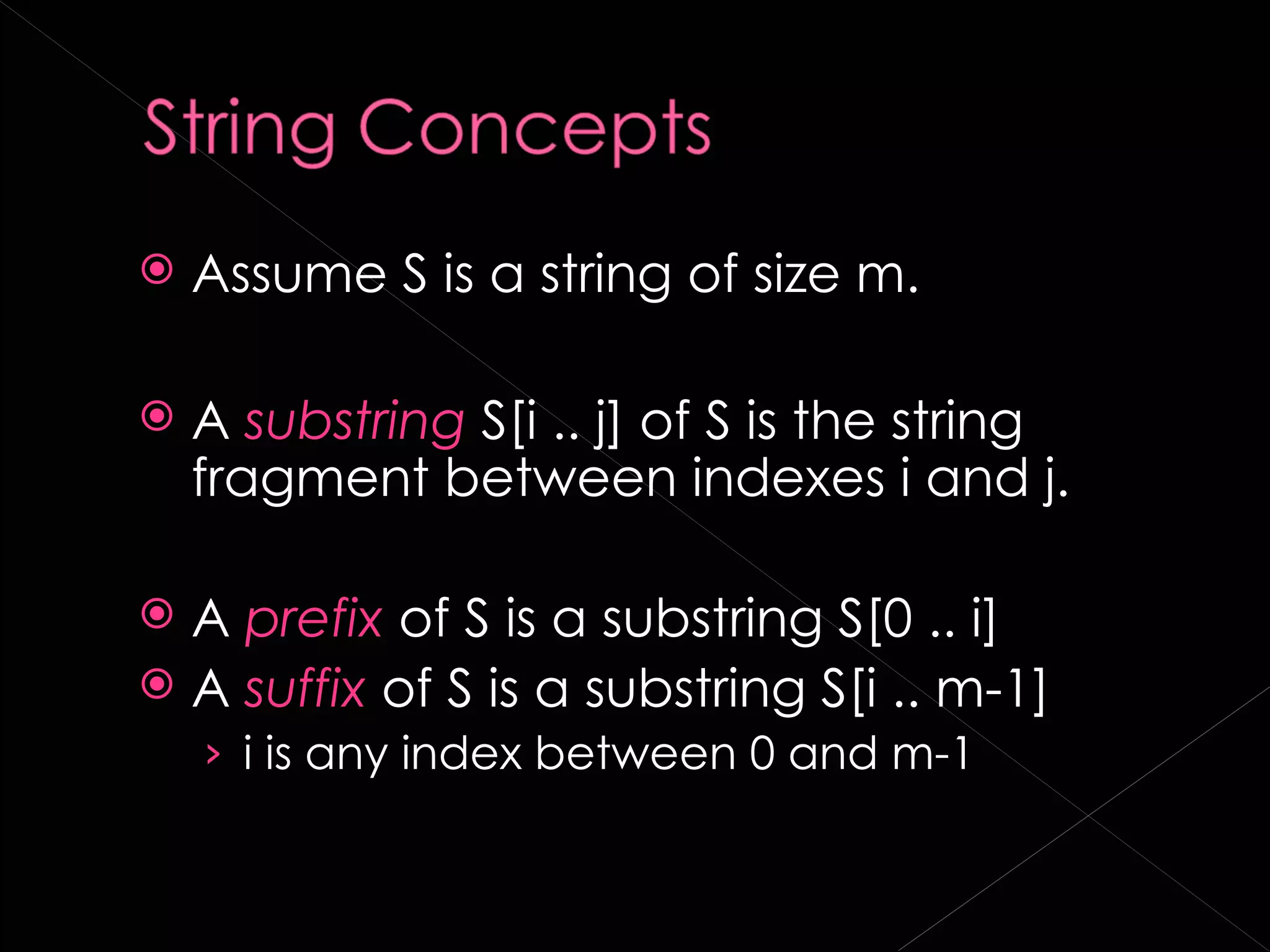 Pattern matching in ds by m anoj vasava=mca | PPT | Technology & Computing image.