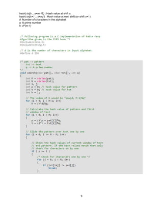 Pattern matching programs | PDF