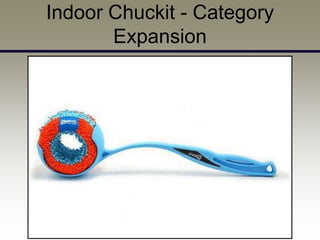 Indoor Chuckit - Category
       Expansion
 