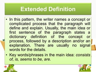 Pattern of organization | PPTX