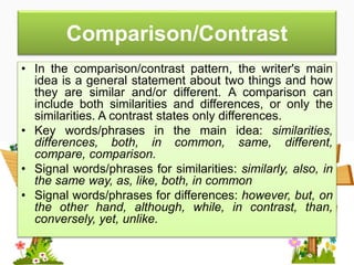 Pattern of organization | PPT