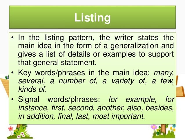 Pattern Of Organization Generalization And Exle | pattern of organization Pattern Of Organization Generalization And Exle | pattern of organization