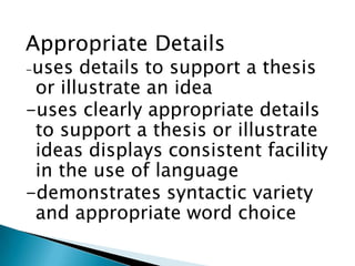 Pattern of Paragraph Development | PPTX
