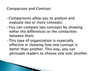 Pattern of Paragraph Development | PPTX