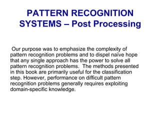 Pattern recognition and Machine Learning. | PPTX