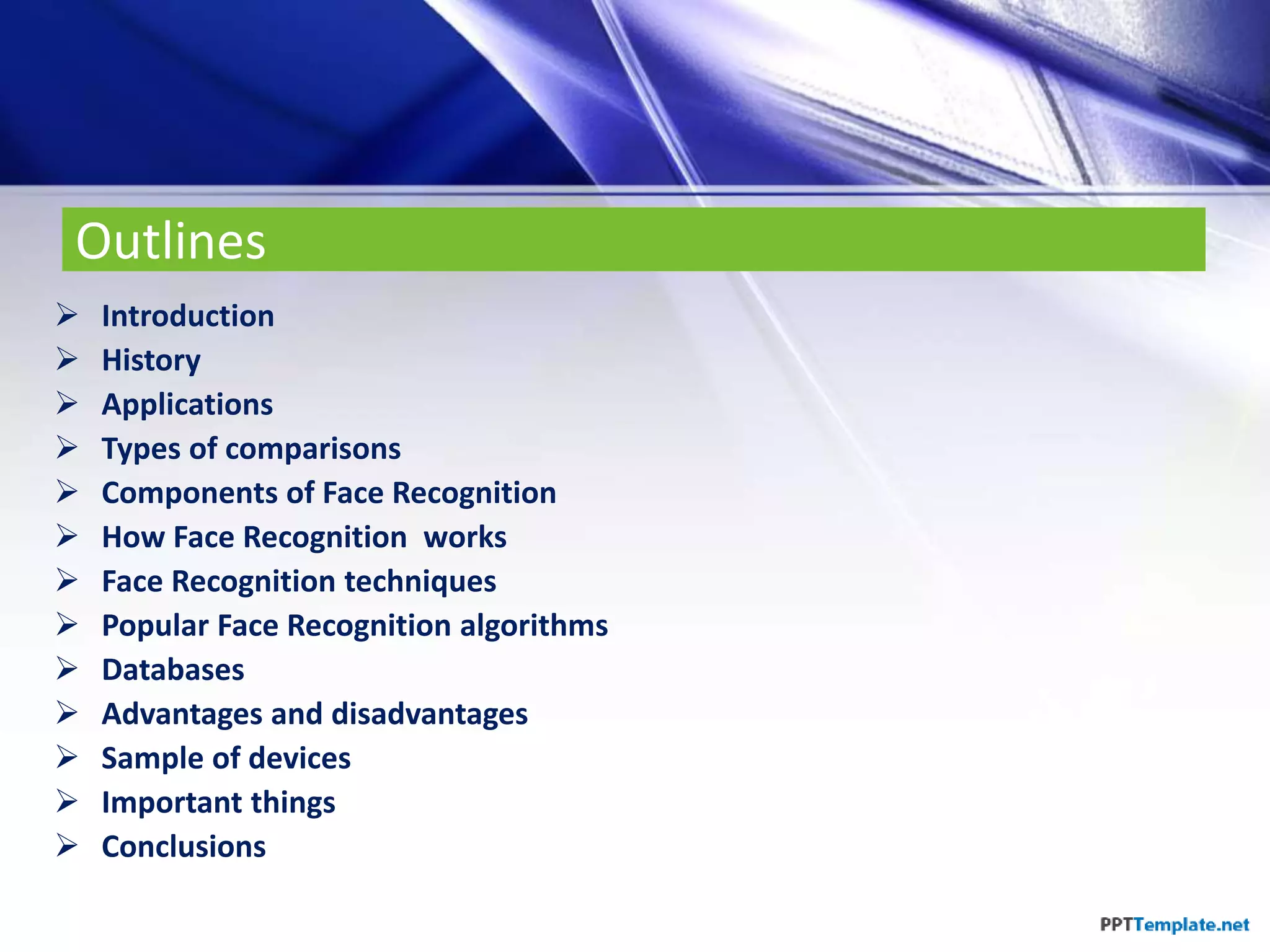 Pattern recognition facial recognition | PPTX
