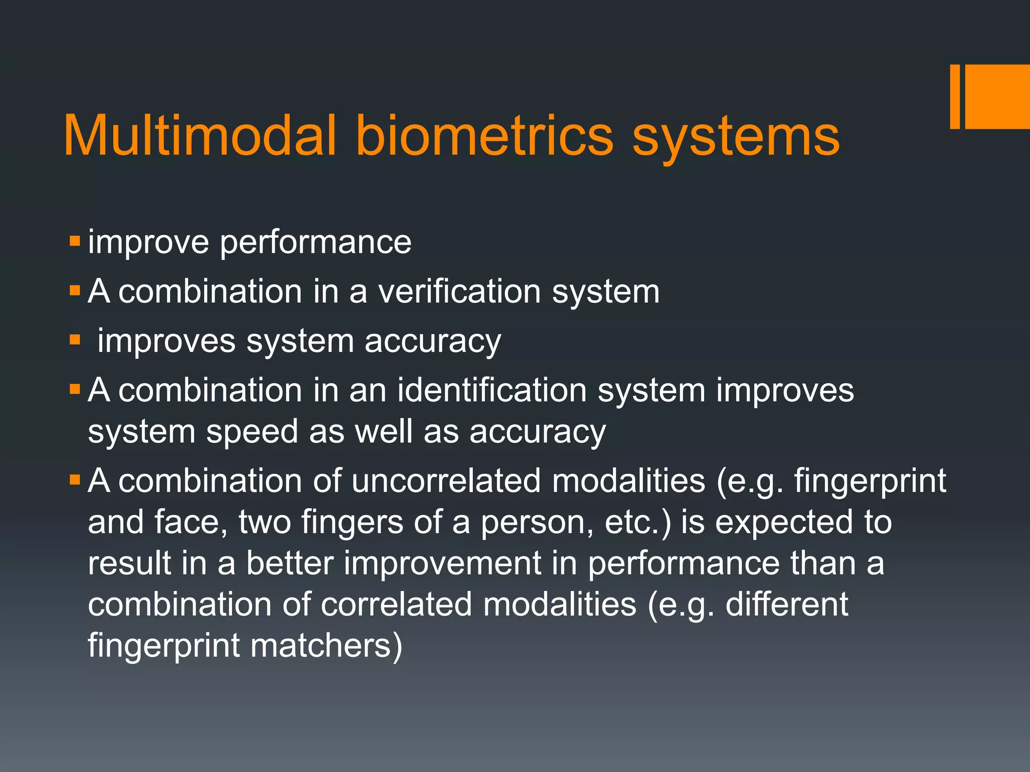 Pattern recognition multi biometrics using face and ear | PPTX
