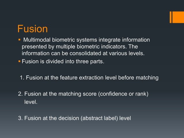 Pattern recognition multi biometrics using face and ear | PPTX