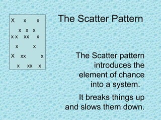 Scatter Tricks Pattern Patterns | PPT