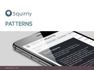 Squirrly SEO Plugin's Custom Patterns for Post Types in Wordpress