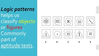 Patterns.pptx | Educational Assessment | Education
