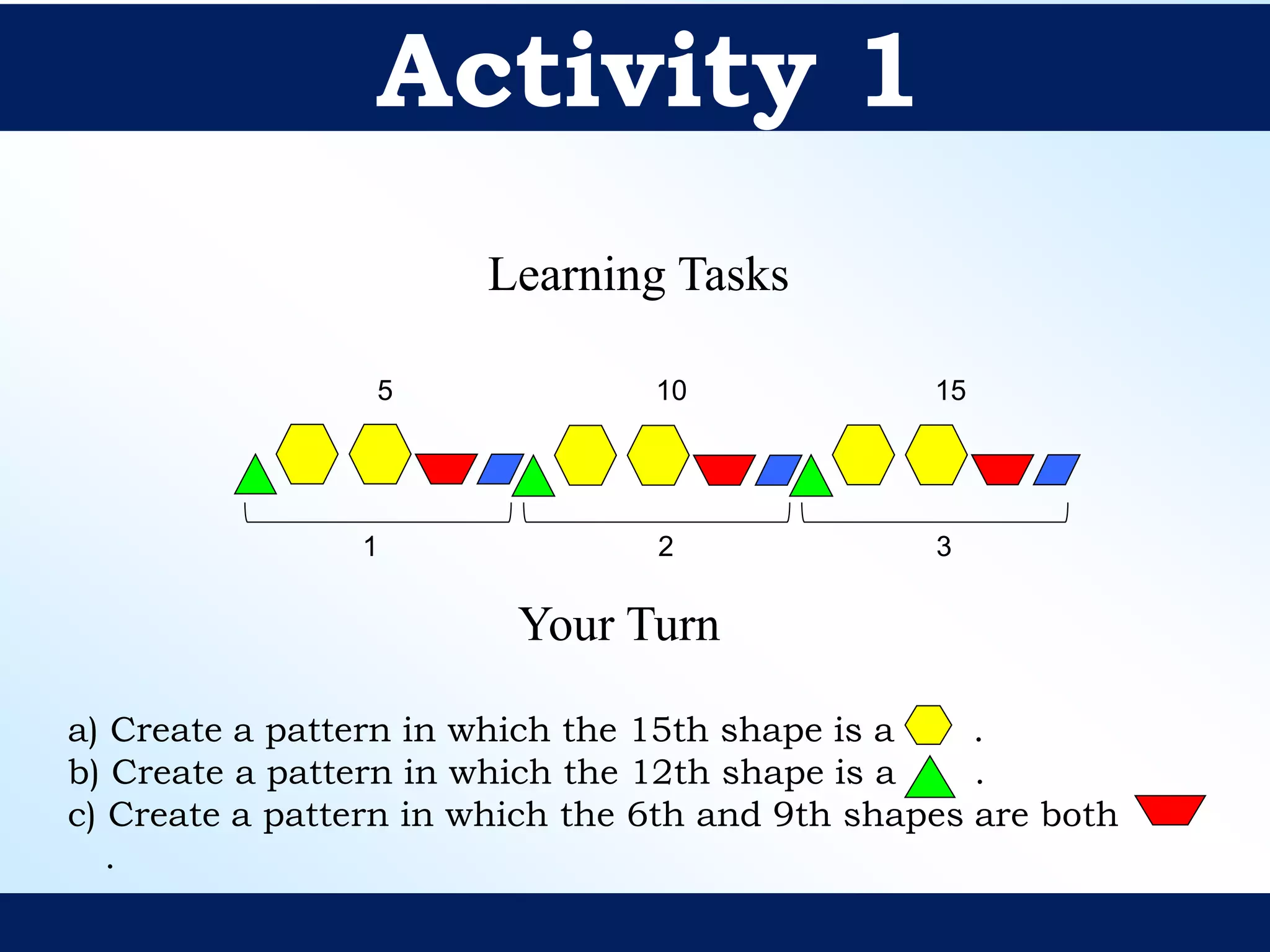 Patterns and-algebra-grade-2 powerpoint | PPT