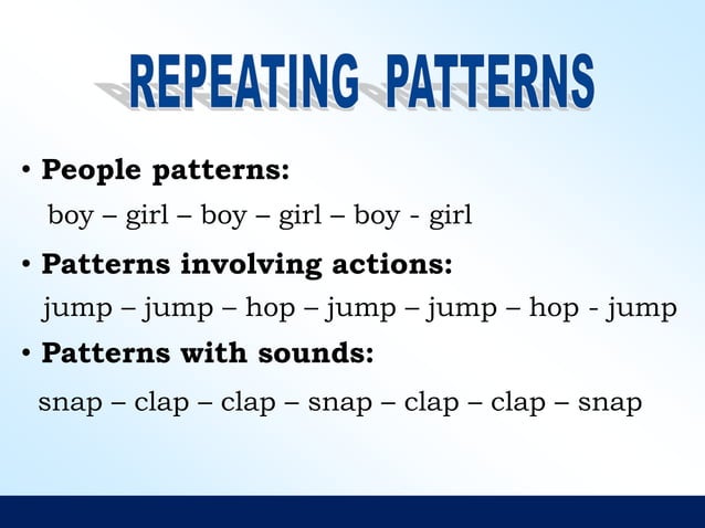 Patterns and-algebra-grade-2 powerpoint | PPT