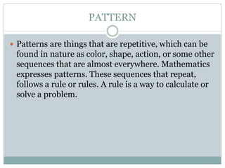 PATTERNS-AND-NUMBERS-IN-NATURE.pdf | Science